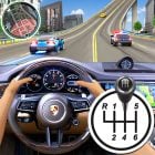 City Driving School Car Games Logo