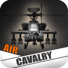 Helicopter Sim Flight Simulator Air Cavalry Pilot Logo