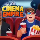 Idle Cinema Empire Tycoon Game Logo