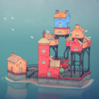 Water Town – Townscaper Logo