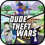 Dude Theft Wars Logo