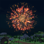 Fireworks Simulator 3D Logo