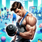 Fitness Gym Simulator Fit 3D Logo