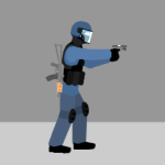 Flat Zombies: Defense & Cleanup Logo
