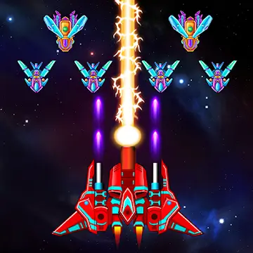 Galaxy Attack Alien Shooter MOD APK Logo