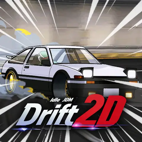 Idle Drift JDM Race MOD APK Logo
