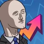 Rob The Rich (Idle Stonks Tycoon) Logo