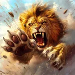 Lion Survival Logo