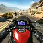 Moto Rider: Traffic Highway Logo