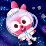 Papo Town Spaceship Logo