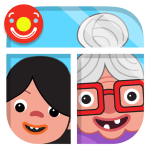 Pepi House: Happy Family Logo