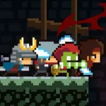 Pixel Clan : Dungeon Squad Logo
