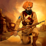 Saragarhi Fort Defense Logo