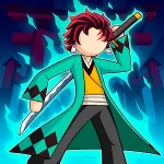 Stick Demon Fight: Idle RPG Logo